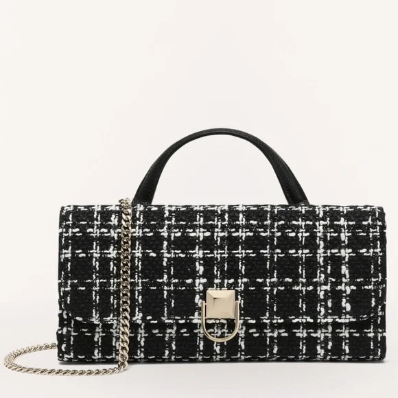 FURLA Circe XL Mini Bag in Toni Nero with Chain - Picture 4 of 14